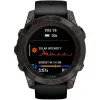 Garmin Fenix 7 Pro Sapphire Solar Carbon Gray DLC Titanium with Black Band