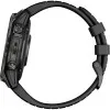 Garmin Fenix 7 Pro Sapphire Solar Carbon Gray DLC Titanium with Black Band