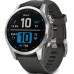 Garmin Fenix 7S Silver with Graphite Band