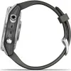 Garmin Fenix 7S Silver with Graphite Band