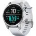 Garmin Fenix 7S Silver with Whitestone Band