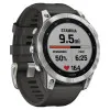 Garmin Fenix 7 Silver with Graphite Band