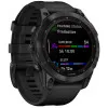 Garmin Fenix 7 Sapphire Solar Black DLC Titanium with Black Band