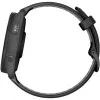 Garmin Forerunner 265 Black Bezel and Case with Black/Powder Gray Silicone Band