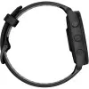 Garmin Forerunner 265 Black Bezel and Case with Black/Powder Gray Silicone Band