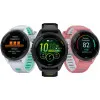 Garmin Forerunner 265S Black Bezel with Light Pink Case and Light Pink/Whitestone Silicone Band