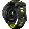 Garmin Forerunner 265S Black Bezel and Case with Black/Amp Yellow Silicone Band