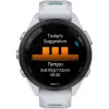 Garmin Forerunner 265S Black Bezel, Whitestone Case, Whitestone/Neo Tropic Silicone Band