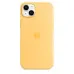 Оригінальний чохол Apple Silicone Case with MagSafe для iPhone 14 Plus (Sunglow)