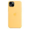 Оригінальний чохол Apple Silicone Case with MagSafe для iPhone 14 Plus (Sunglow)