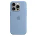 Оригінальний чохол Apple Silicone Case with MagSafe для iPhone 15 Pro (Winter Blue) (MT1L3)