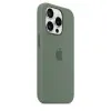 Оригінальний чохол Apple Silicone Case with MagSafe для iPhone 15 Pro (Cypress) (MT1J3)