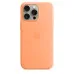 Оригінальний чохол Apple Silicone Case with MagSafe для iPhone 15 Pro Max (Orange Sorbet) (MT1W3)