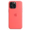 Оригінальний чохол Apple Silicone Case with MagSafe для iPhone 15 Pro Max (Guava) (MT1V3)