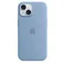 Оригінальний чохол Apple Silicone Case with MagSafe для iPhone 15 (Winter Blue) (MT0Y3)