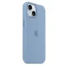 Оригінальний чохол Apple Silicone Case with MagSafe для iPhone 15 (Winter Blue) (MT0Y3)