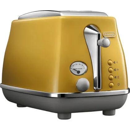 Тостер DeLonghi Icona Capitals (Yellow) в Нововолинську