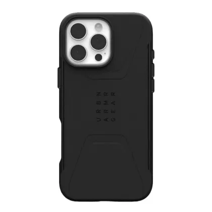 Чохол UAG Civilian Magsafe для iPhone 16 Pro Max (Black)