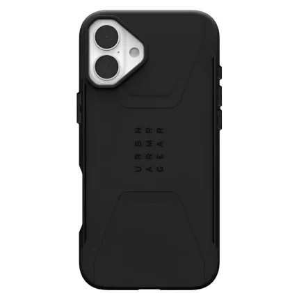 Чохол UAG Civilian MagSafe для iPhone 16 Plus (Black)