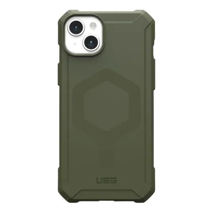 Чохол UAG Essential Armor MagSafe для iPhone 15 Plus (Olive Drab)