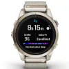 Garmin Epix Pro (Gen 2) Sapphire 42mm Soft Gold with Cream Heathered Nylon Band