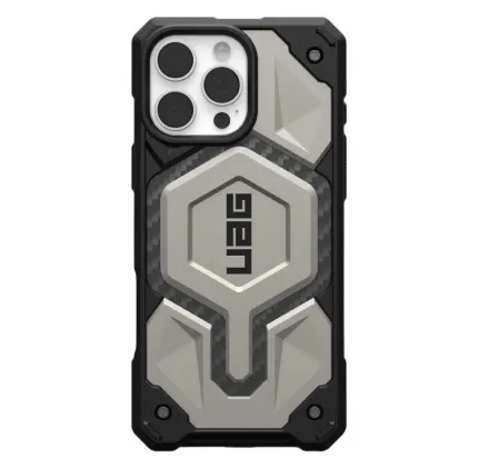 Чохол UAG Monarch Pro для iPhone 16 Pro (Titanium)