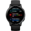 Garmin Vivoactive 5 Slate Aluminum Bezel with Black Case and Silicone Band