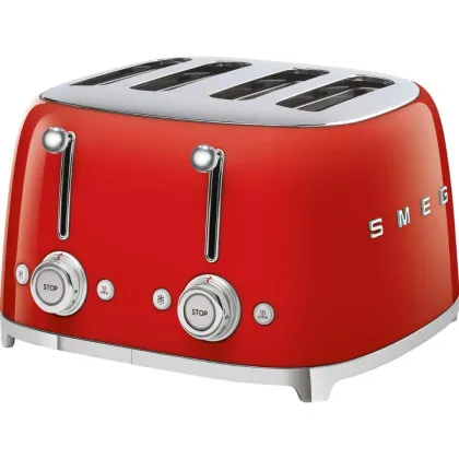 Тостер SMEG (4 pcs) (Retro Style Red)