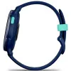 Garmin Vivoactive 5 Metallic Navy Aluminum Bezel with Navy Case and Silicone Band