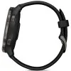 Garmin Venu 2 Slate Stainless Steel Bezel with Black Case and Silicone Band