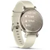 Garmin Lily 2 Cream Gold with Coconut Silicone Band