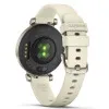 Garmin Lily 2 Cream Gold with Coconut Silicone Band