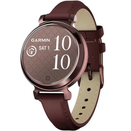 Garmin Lily 2 Classic Dark Bronze with Mulberry Leather Band