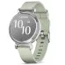 Garmin Lily 2 Classic Silver with Sage Gray Nylon Band