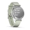 Garmin Lily 2 Classic Silver with Sage Gray Nylon Band