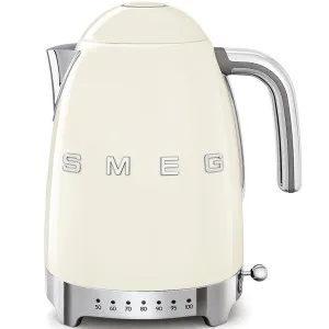 Електрочайник SMEG з регулятором температури (Cream)