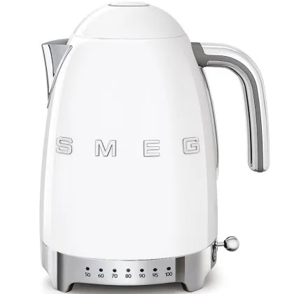 Електрочайник SMEG з регулятором температури (White)