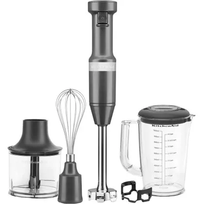 Блендер занурювальний KitchenAid з аксесуарами (Gray)