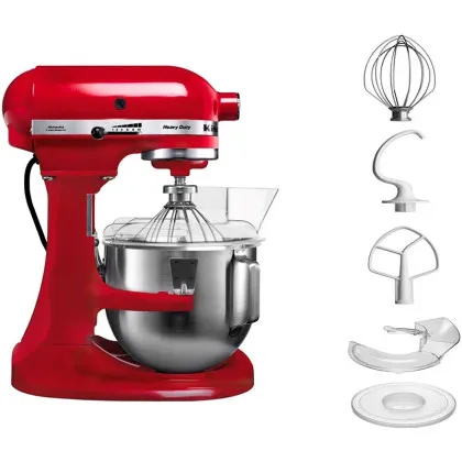 Планетарний міксер KitchenAid Heavy Duty 4,8 л з відкидним блоком (Red)