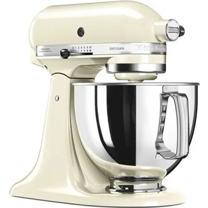 Планетарний міксер KitchenAid Artisan 4,8 л з відкидним блоком (Cream)