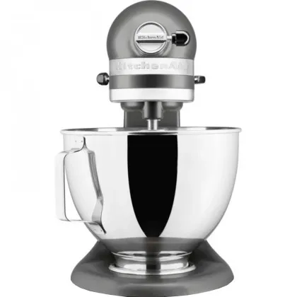 Планетарний міксер KitchenAid Artisan 4,3 л з відкидним блоком (Chrome)