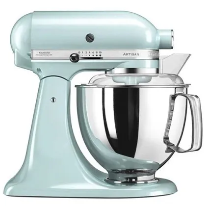 Планетарний міксер KitchenAid Artisan 4,8 л з відкидним блоком (Water Blue)