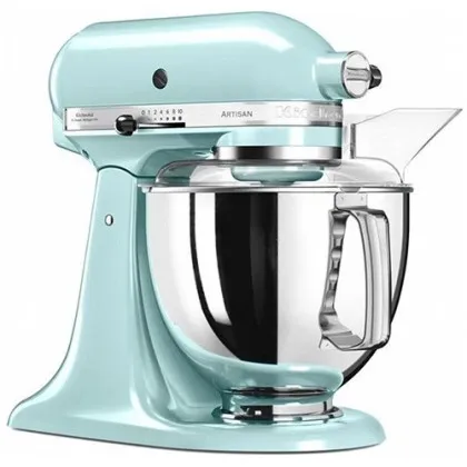 Планетарний міксер KitchenAid Artisan 4,8 л з відкидним блоком (Water Blue)