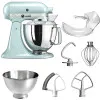 Планетарный миксер KitchenAid Artisan 4,8 л с откидным блоком (Water Blue)