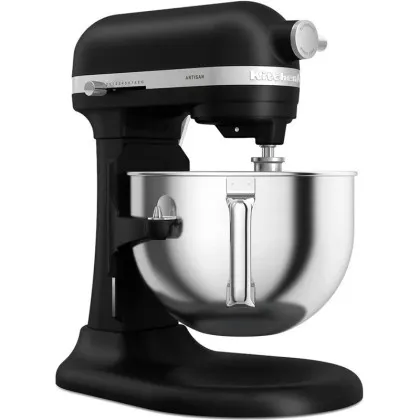 Планетарний міксер KitchenAid Artisan 5,6 л з підйомною чашею (Black Matte)