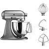 Планетарний міксер KitchenAid Artisan 4,8 л з відкидним блоком (Silver)