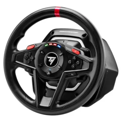 Комплект (кермо, педалі) Thrustmaster T128 PS5/PC (Black)