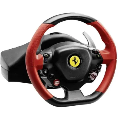 Комплект (кермо, педалі) Thrustmaster FERRARI 458 SPIDER Xbox (Black/Red)