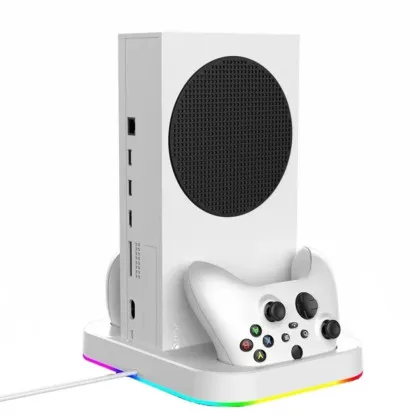 Зарядна станція iPega з охолодженням для XBOX S+ 2 акумулятори, RGB (PG-XBS012S)