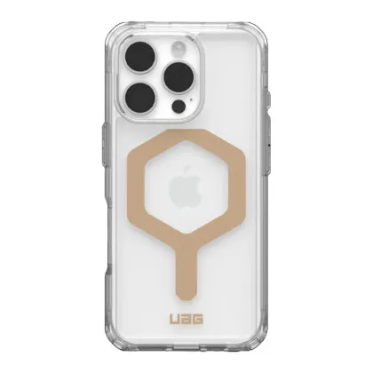 Чохол UAG Plyo Magsafe для iPhone 16 Pro (Ice/Gold)